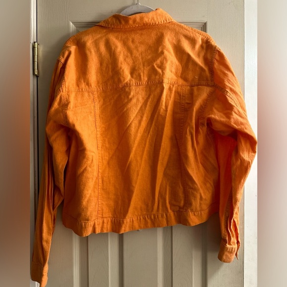 Women's Orange Jacket - Picture 2 of 3